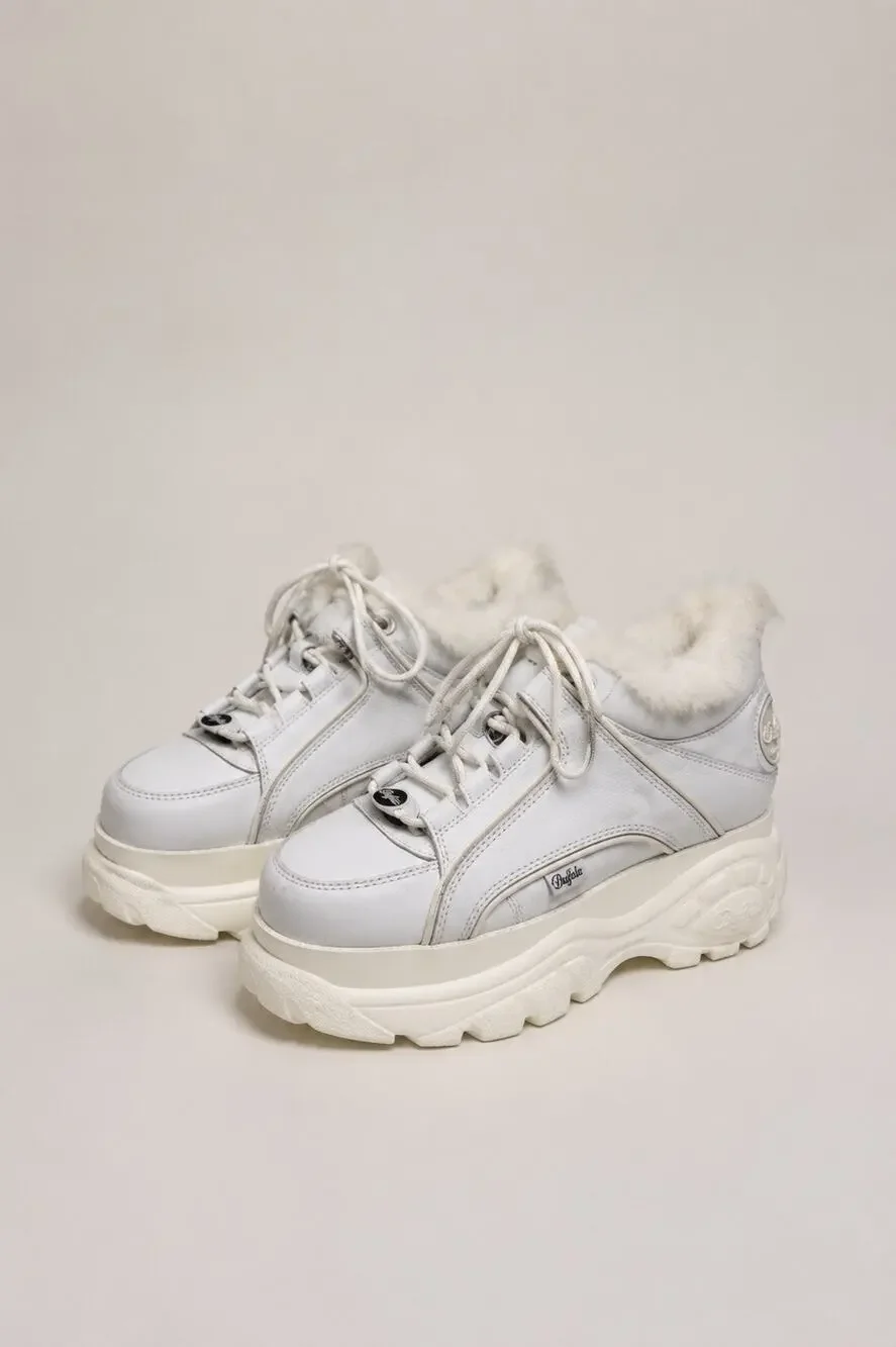 Junya Watanable Comme Des Garcons x Buffalo London Faux Fur Platform Sneakers